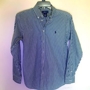 Polo by Ralph Lauren Boy Shirt Excellent Condition 100% Cotton Size L(14-16)